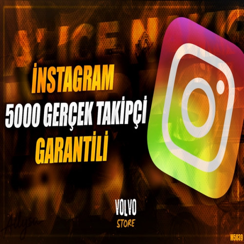  ⭐İNSTAGRAM GERÇEK 5.000 ADET TAKİPÇİ ⭐